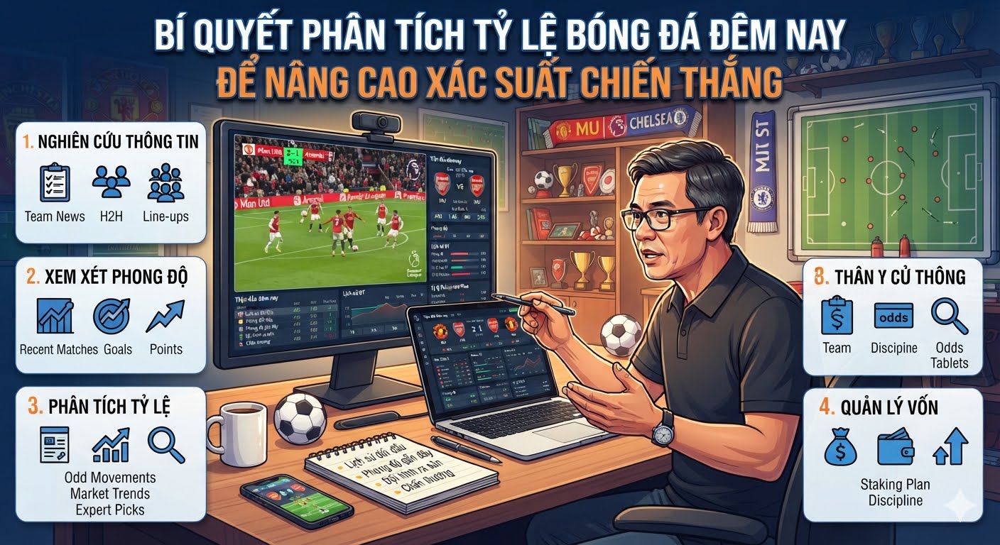 tỷ lệ bóng đá đêm nay